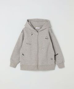 SHIPS / シップス パーカー | SHIPS any:〈洗濯機可能〉ポンチ デザイン ジップ パーカー <KIDS>