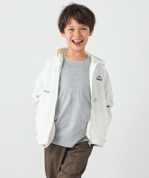 SHIPS / シップス パーカー | SHIPS any:〈洗濯機可能〉ポンチ デザイン ジップ パーカー <KIDS> | 詳細3