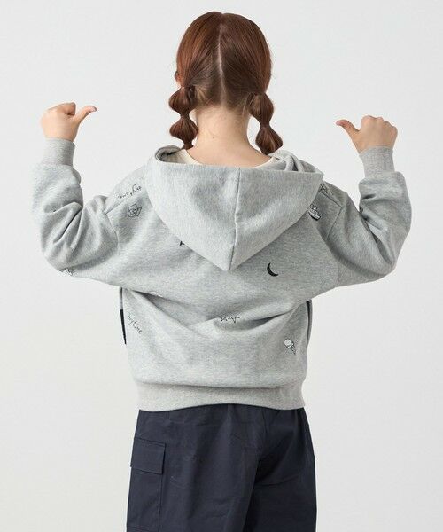 SHIPS / シップス パーカー | SHIPS any:〈洗濯機可能〉ポンチ デザイン ジップ パーカー <KIDS> | 詳細10