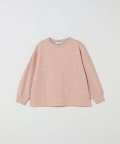 SHIPS / シップス カットソー | SHIPS any:〈洗濯機可能〉ワッフル リボン クルーネック プルオーバー<KIDS>