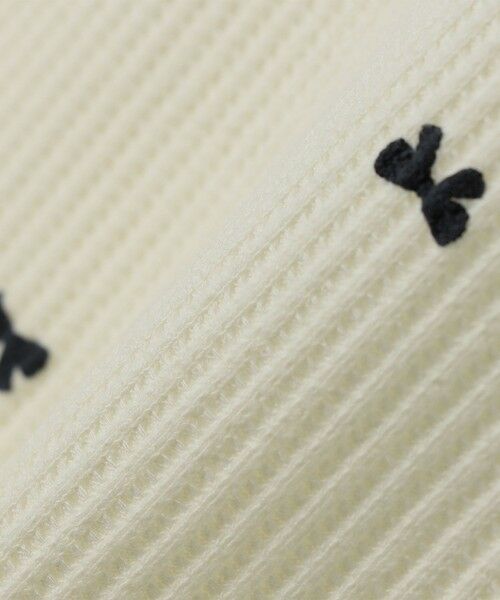 SHIPS / シップス カットソー | SHIPS any:〈洗濯機可能〉ワッフル リボン クルーネック プルオーバー<KIDS> | 詳細1
