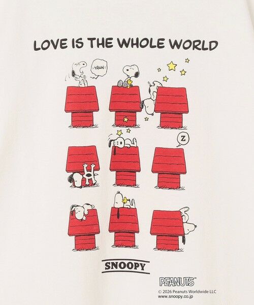 SHIPS / シップス Tシャツ | SHIPS any: SNOOPY コラボ グラフィック プリント Tシャツ<KIDS>◆ | 詳細1