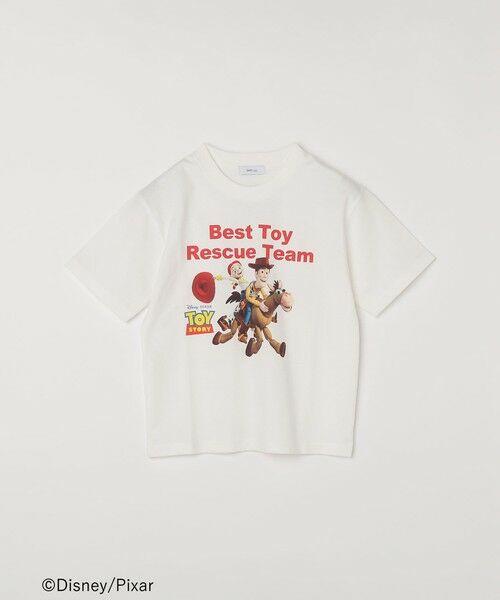 SHIPS / シップス Tシャツ | SHIPS any:〈洗濯機可能〉TOYSTORY/トイ・ストーリー/ プリント ロゴ TEE <KIDS>◆（ホワイト系その他）
