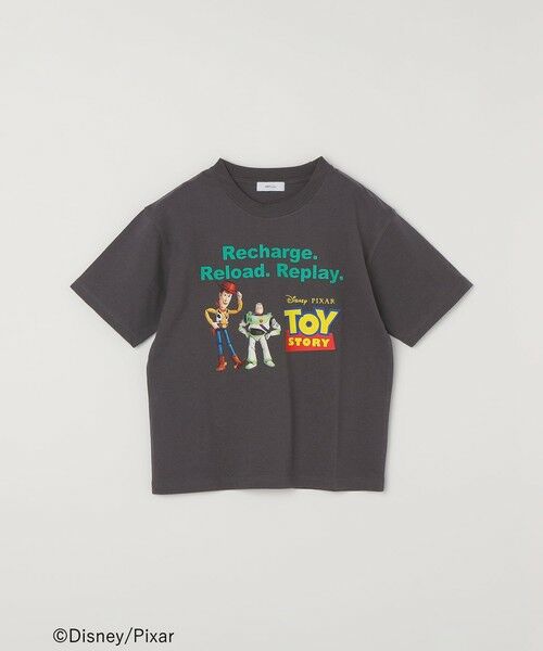 SHIPS / シップス Tシャツ | SHIPS any:〈洗濯機可能〉TOYSTORY/トイ・ストーリー/ プリント ロゴ TEE <KIDS>◆（ブラック）