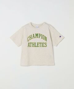 SHIPS / シップス Tシャツ | Champion:〈洗濯機可能〉アスレチック プリント Tシャツ<KIDS>