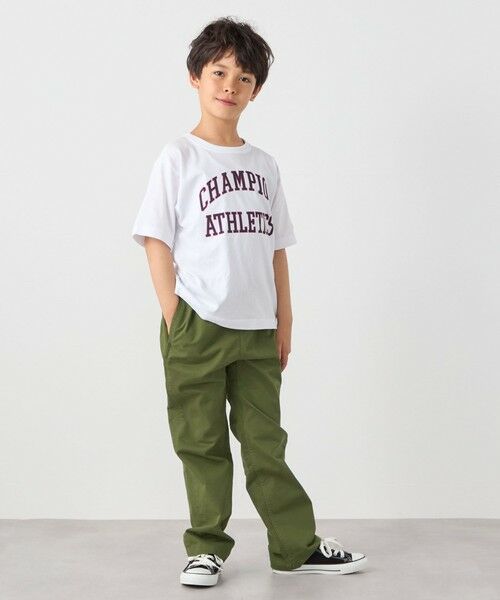 SHIPS / シップス Tシャツ | Champion:〈洗濯機可能〉アスレチック プリント Tシャツ<KIDS> | 詳細2