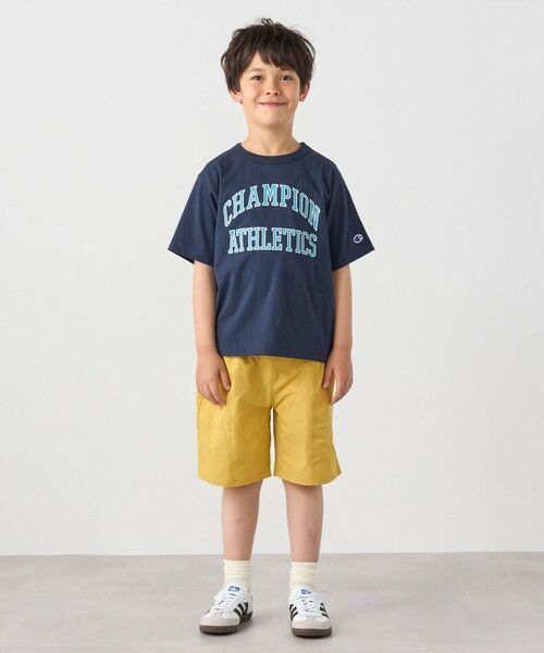SHIPS / シップス Tシャツ | Champion:〈洗濯機可能〉アスレチック プリント Tシャツ<KIDS> | 詳細21