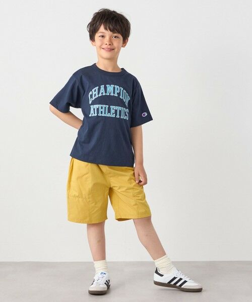 SHIPS / シップス Tシャツ | Champion:〈洗濯機可能〉アスレチック プリント Tシャツ<KIDS> | 詳細22