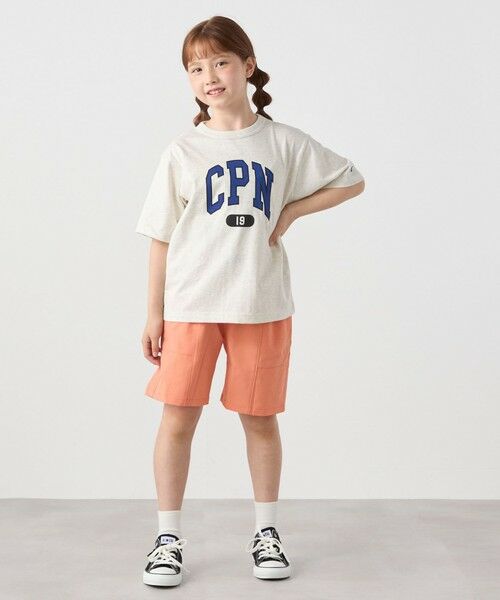 SHIPS / シップス Tシャツ | Champion:〈洗濯機可能〉CPN プリント Tシャツ<KIDS> | 詳細2