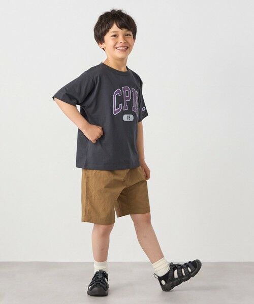 SHIPS / シップス Tシャツ | Champion:〈洗濯機可能〉CPN プリント Tシャツ<KIDS> | 詳細9