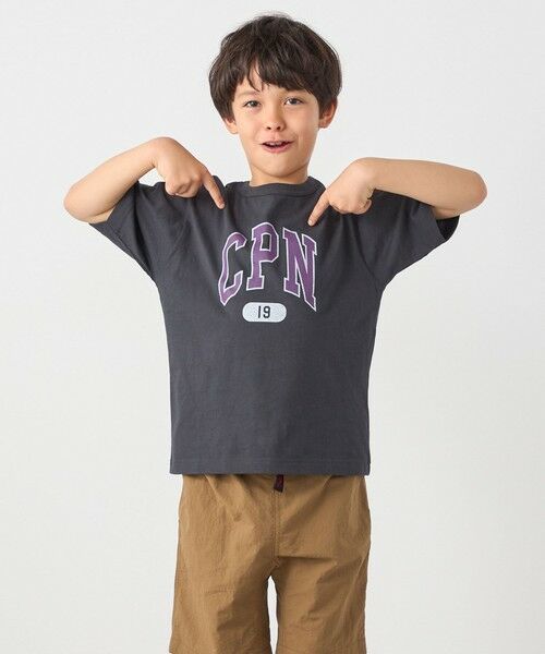 SHIPS / シップス Tシャツ | Champion:〈洗濯機可能〉CPN プリント Tシャツ<KIDS> | 詳細11