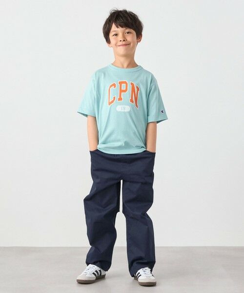 SHIPS / シップス Tシャツ | Champion:〈洗濯機可能〉CPN プリント Tシャツ<KIDS> | 詳細15