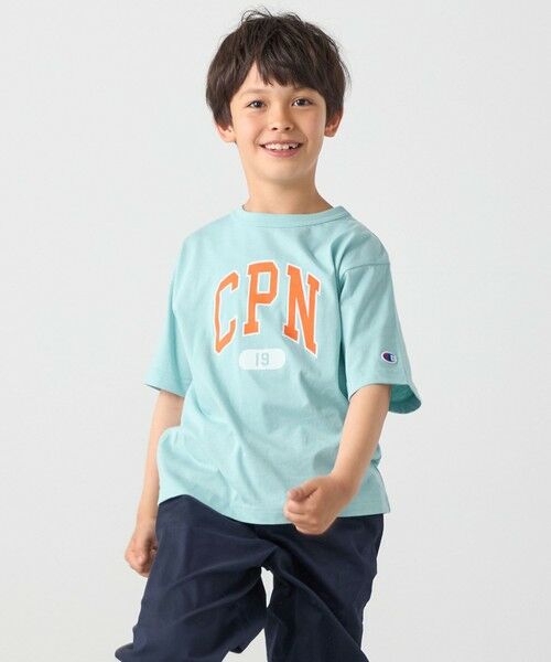 SHIPS / シップス Tシャツ | Champion:〈洗濯機可能〉CPN プリント Tシャツ<KIDS> | 詳細17