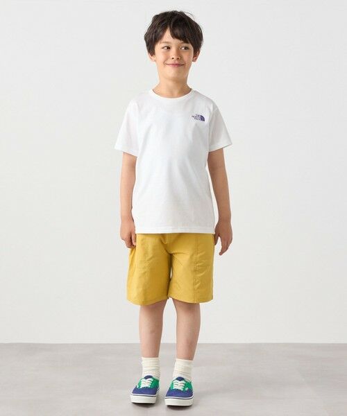 SHIPS / シップス Tシャツ | THE NORTH FACE: スクエア バンダナ バックプリント ロゴ Tシャツ 26SS<KIDS> | 詳細1