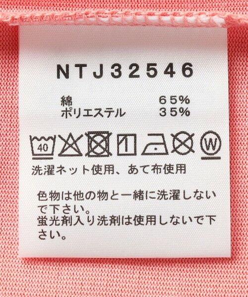 SHIPS / シップス Tシャツ | THE NORTH FACE: スクエア バンダナ バックプリント ロゴ Tシャツ 26SS<KIDS> | 詳細16