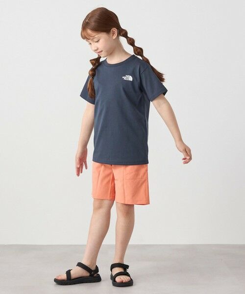 SHIPS / シップス Tシャツ | THE NORTH FACE: スクエア バンダナ バックプリント ロゴ Tシャツ 26SS<KIDS> | 詳細18