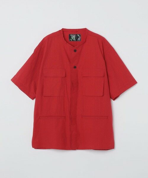 SHIPS / シップス シャツ・ブラウス | rajabrooke: ERINASHI SHIRT（レッド）