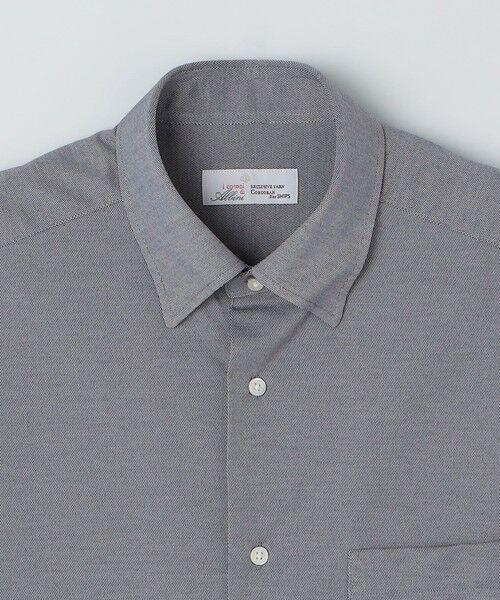 SHIPS / シップス シャツ・ブラウス | SHIPS:〈FUNCTION〉Albini × RENU(R) 半袖 ジャージー ソリッド シャツ | 詳細3