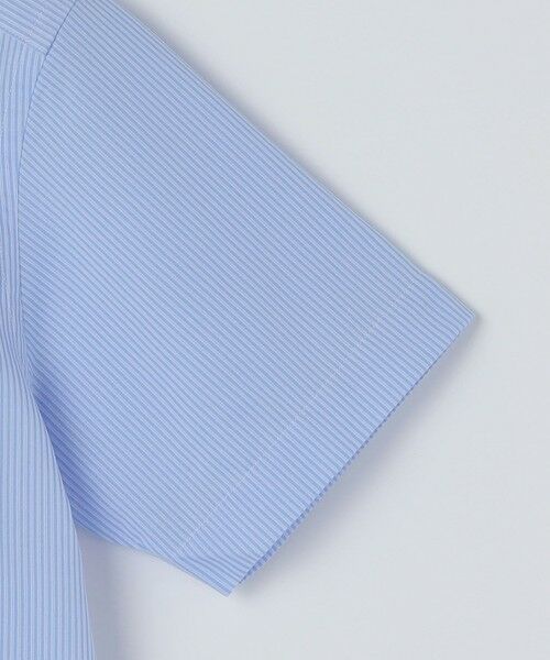 SHIPS / シップス シャツ・ブラウス | SHIPS:〈FUNCTION〉Albini × RENU(R)半袖 ジャージー ストライプ シャツ | 詳細3
