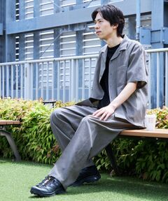 SHIPS:〈セットアップ対応/ 撥水〉Comfy Line DRYAIR ショートスリーブ シャツ