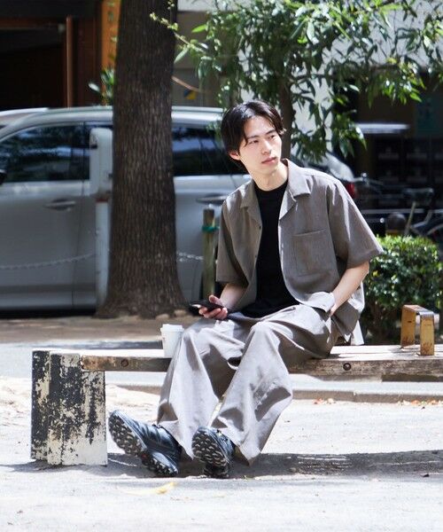 SHIPS / シップス シャツ・ブラウス | SHIPS:〈セットアップ対応/ 撥水〉Comfy Line DRYAIR ショートスリーブ シャツ | 詳細1