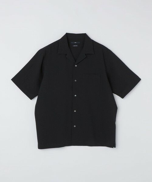 SHIPS / シップス シャツ・ブラウス | SHIPS:〈セットアップ対応/ 撥水〉Comfy Line DRYAIR ショートスリーブ シャツ（ブラック）