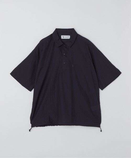 SHIPS / シップス ポロシャツ | City Ambient Products: Cityform スーパーライト ナイロン リップ ポロシャツ（ネイビー）