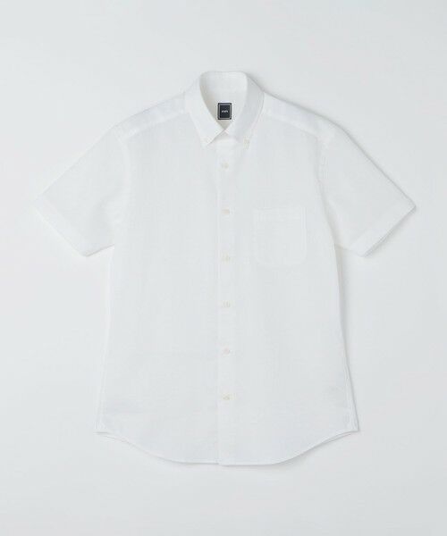 SHIPS / シップス シャツ・ブラウス | SHIPS:〈接触冷感〉ICE COTTON ワッフル ボタンダウン 半袖 シャツ | 詳細5