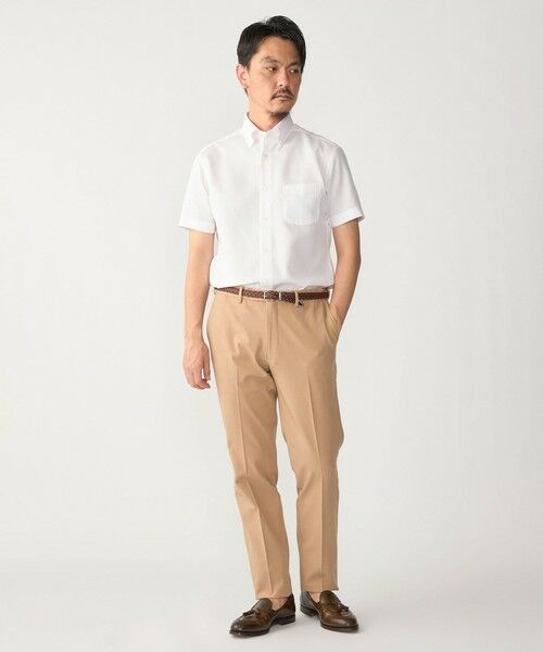 SHIPS / シップス シャツ・ブラウス | SHIPS:〈接触冷感〉ICE COTTON ワッフル ボタンダウン 半袖 シャツ | 詳細13