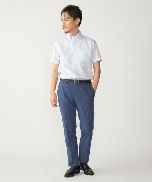 SHIPS / シップス シャツ・ブラウス | SHIPS:〈接触冷感〉ICE COTTON ワッフル ボタンダウン 半袖 シャツ | 詳細17