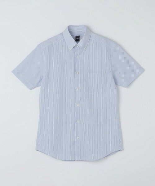 SHIPS / シップス シャツ・ブラウス | SHIPS:〈接触冷感〉ICE COTTON パナマ ストライプ ボタンダウン 半袖 シャツ | 詳細8