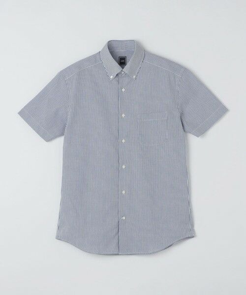 SHIPS / シップス シャツ・ブラウス | SHIPS:〈接触冷感〉ICE COTTON パナマ ストライプ ボタンダウン 半袖 シャツ | 詳細18