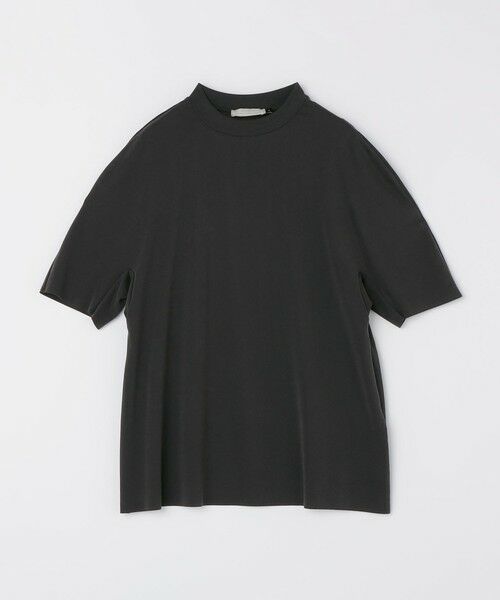 SHIPS / シップス Tシャツ | AMOMENTO: MOCK NECK RAGLAN T-SHIRT（チャコールグレー）