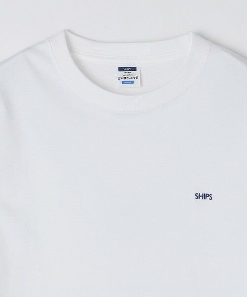 SHIPS / シップス Tシャツ | 【WEB限定】SHIPS: マイクロ SHIPSロゴ Tシャツ | 詳細2