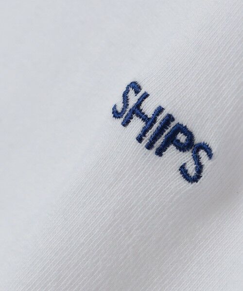 SHIPS / シップス Tシャツ | 【WEB限定】SHIPS: マイクロ SHIPSロゴ Tシャツ | 詳細6