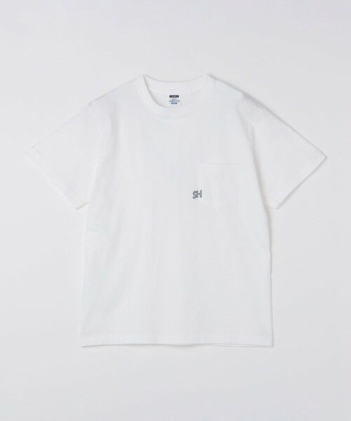SHIPS / シップス Tシャツ | 【WEB限定】SHIPS: エンブロイダリー SHロゴ ポケット Tシャツ | 詳細1