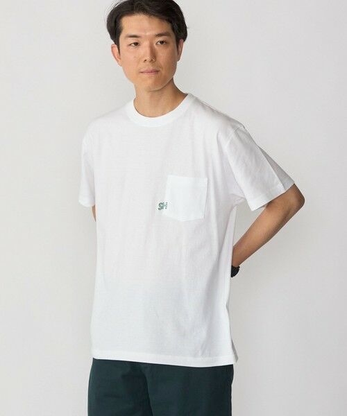 SHIPS / シップス Tシャツ | 【WEB限定】SHIPS: エンブロイダリー SHロゴ ポケット Tシャツ | 詳細10
