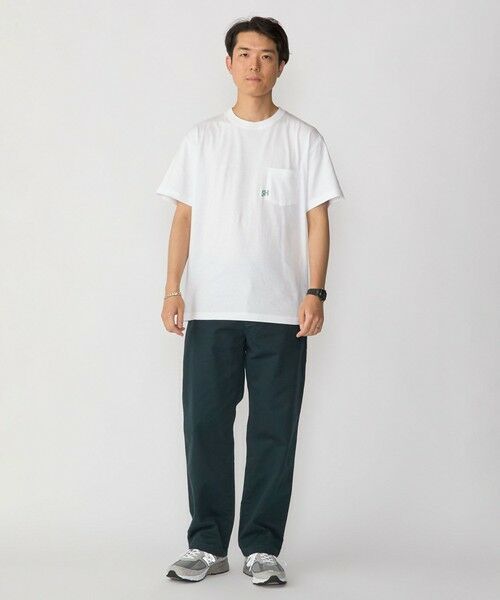 SHIPS / シップス Tシャツ | 【WEB限定】SHIPS: エンブロイダリー SHロゴ ポケット Tシャツ | 詳細9