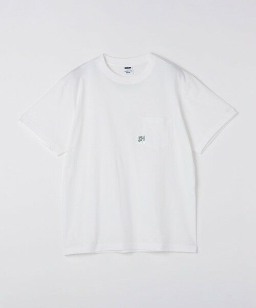 SHIPS / シップス Tシャツ | 【WEB限定】SHIPS: エンブロイダリー SHロゴ ポケット Tシャツ | 詳細8