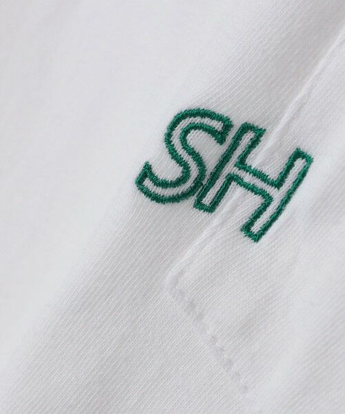 SHIPS / シップス Tシャツ | 【WEB限定】SHIPS: エンブロイダリー SHロゴ ポケット Tシャツ | 詳細9
