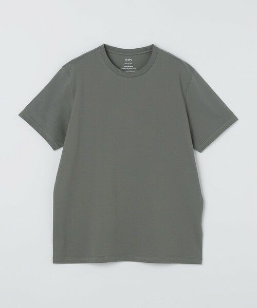 SHIPS / シップス Tシャツ | SHIPS:〈MADE IN JAPAN〉スタンダード クルーネック Tシャツ（ライトグレー）