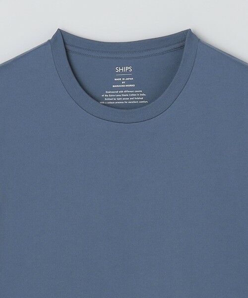 SHIPS / シップス Tシャツ | SHIPS:〈MADE IN JAPAN〉スタンダード クルーネック Tシャツ | 詳細5