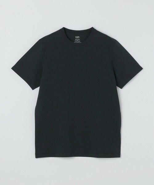 SHIPS / シップス Tシャツ | SHIPS:〈MADE IN JAPAN〉スタンダード クルーネック Tシャツ（ネイビー）