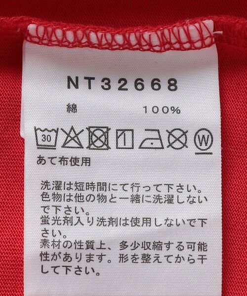 SHIPS / シップス Tシャツ | THE NORTH FACE: GAR TYPOGRAPHIC COLORED SHORT SLEEVE | 詳細8