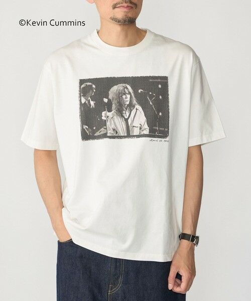 SHIPS / シップス Tシャツ | SHIPS: Kevin Cummins Patti Smith プリント Tシャツ | 詳細4