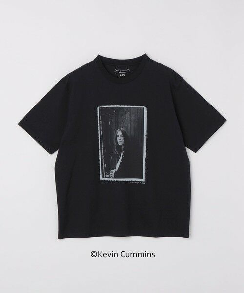 SHIPS / シップス Tシャツ | SHIPS: Kevin Cummins Patti Smith プリント Tシャツ（ブラック）