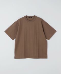 SHIPS / シップス Tシャツ | SHIPS:〈接触冷感〉リネン ライク ジャカード ショートスリーブ Tシャツ