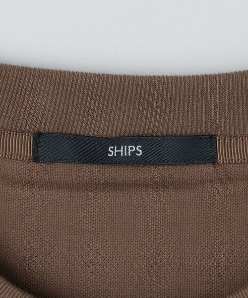 SHIPS / シップス Tシャツ | SHIPS:〈接触冷感〉リネン ライク ジャカード ショートスリーブ Tシャツ | 詳細6