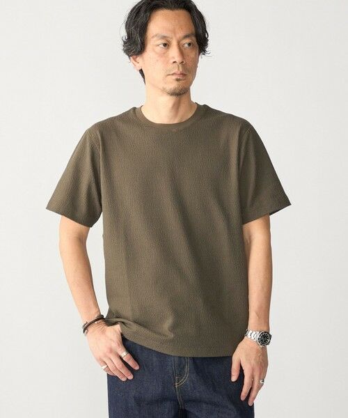 SHIPS / シップス Tシャツ | SHIPS: リンクス ジャカード Tシャツ | 詳細19