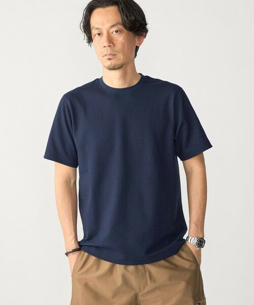 SHIPS / シップス Tシャツ | SHIPS: リンクス ジャカード Tシャツ | 詳細23